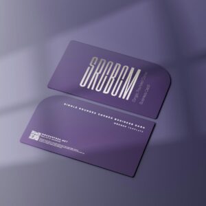 1000 Thick, Deluxe Velvet Coated Business Cards